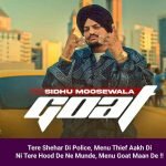 गोट लिरिक्स सिधू Goat Lyrics Sidhu Moose Wala in Hindi 10 Goat Lyrics Sidhu Moose Wala